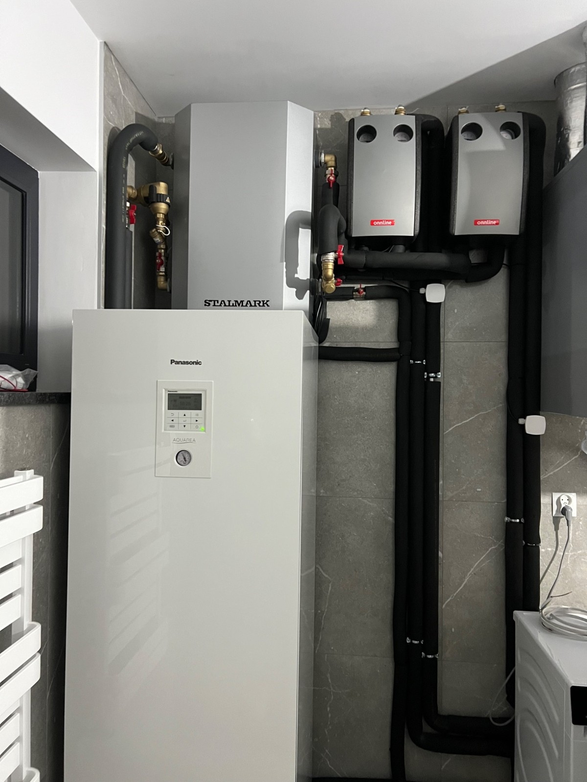 instalacja co pompa ciepla ekoteh 3 realizacja